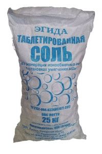 Таблетированная соль ЭГИДА 25кг 
