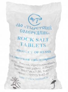 Таблетированная соль Тырецкая 25 кг